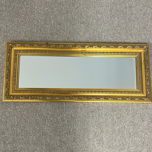 The Bombay Company Rectangular Guilded Gold Mirror - Picture 2 of 5